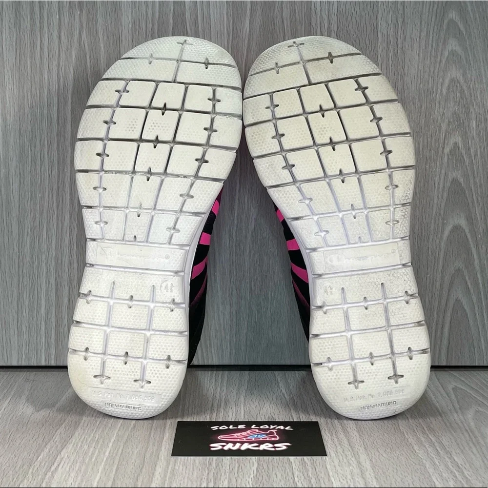 Champion Women's Lite Running Athletic Shoe in Pink and Black Size 4 1/2